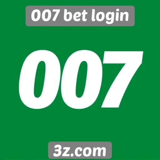 Acesso fácil no site 007 bet login