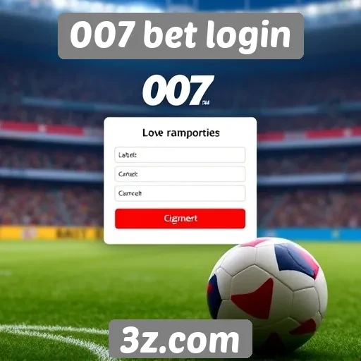 Segurança e confiabilidade na plataforma 007 bet login