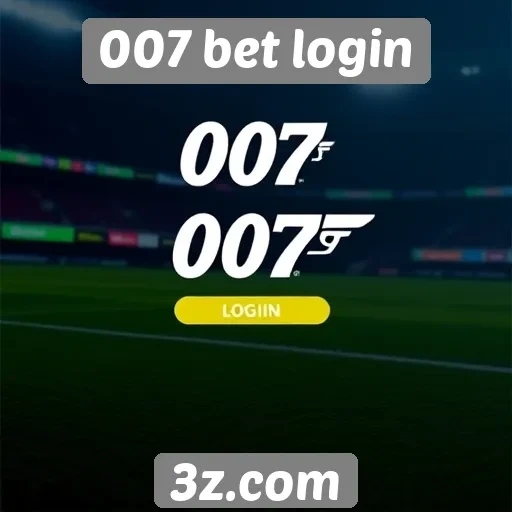 Acessibilidade do site 007 bet login
